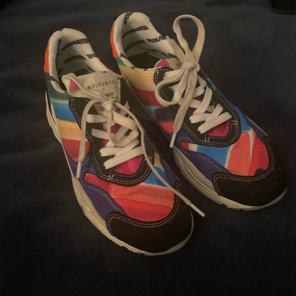 Wolf & Rita x Maison Mangostan tennis shoes